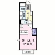 フィオーレ長行東二番館の間取り画像