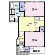 プラシードBの間取り画像