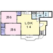 ヴィラ 明分の間取り画像