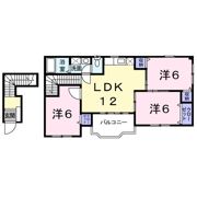 ヴィラ 明分の間取り画像