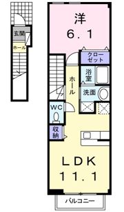 イマージュの間取り画像