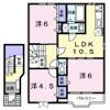 サンパティーク A棟の間取り画像