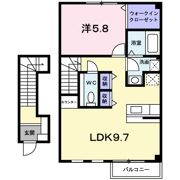 エステルノの間取り画像