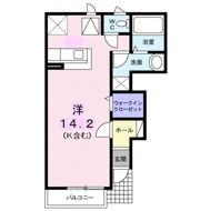 プラティークレジデンスBの間取り画像