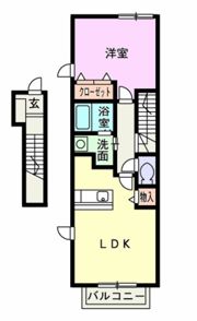 セレーノAの間取り画像