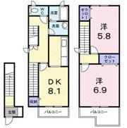 さくらヒルズⅡの間取り画像