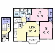 ミルトニアAの間取り画像