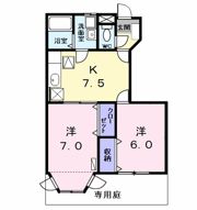ミルトニアBの間取り画像