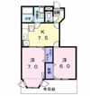 ミルトニアBの間取り画像