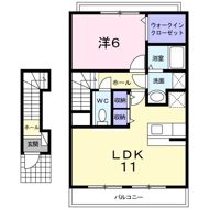 キャプリコートBの間取り画像