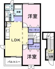 ブレイズBの間取り画像