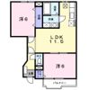 グラン ソレイユ Aの間取り画像