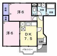 カフリーィエCの間取り画像