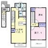 セレッソ八幡Ⅱの間取り画像