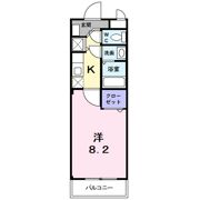 シェルブール西院の間取り画像