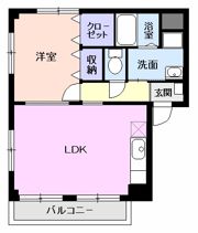 サンスベリア B棟の間取り画像