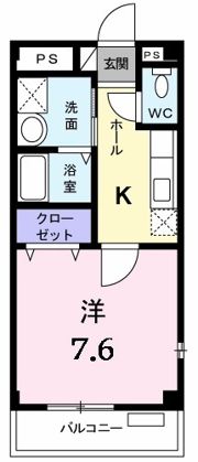サニーウエルスの間取り画像