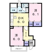 ボヤージュDの間取り画像