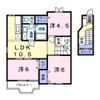 プリムローズ B棟の間取り画像