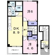 ソレアード小野Bの間取り画像