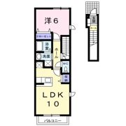 メゾン・プレインDの間取り画像