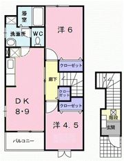 フローラーリアの間取り画像