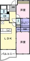 ジェルメの間取り画像
