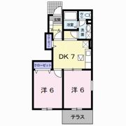 ソレアード中曽根Bの間取り画像