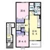 レジデンス南Ⅱの間取り画像