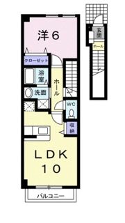 ウルー アンジュⅡの間取り画像