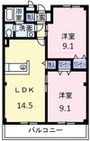 プライドの間取り画像