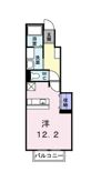 エレガンシア 東新割の間取り画像