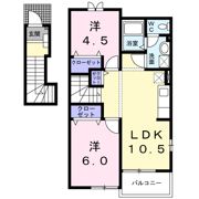 プレジールの間取り画像