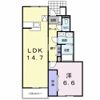 シューネスハイムⅠの間取り画像