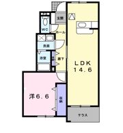 シューネスハイムⅢの間取り画像