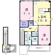 パラム壱番館の間取り画像