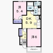 サンエアリーBの間取り画像