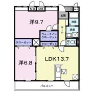クラールオストベルグⅢの間取り画像