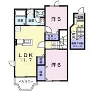 ソレイユ・ルヴァンⅡの間取り画像