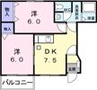 サンセールY Bの間取り画像