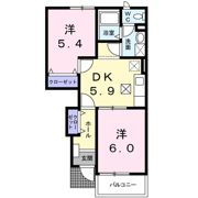 サンリット グローブA棟の間取り画像