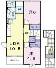 ノーヴァの間取り画像
