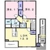 ベルクⅡの間取り画像