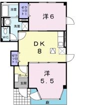 アンジェロ Aの間取り画像
