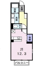 アレーヌシャトーⅠの間取り画像
