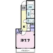 フィオーレ橘の間取り画像
