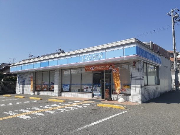 近くのローソン神戸鹿の子台店様まで1,500m（徒歩19分）