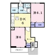ヴェルドミールAの間取り画像
