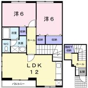 ヴェルドミールAの間取り画像