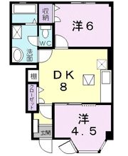 Prairie・live Cの間取り画像
